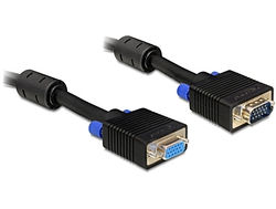 DeLock Cable VGA male - VGA female Μαύρο 15m 82568