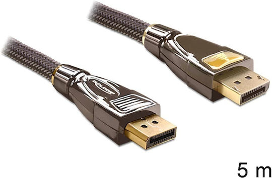 DeLock DisplayPort Cable Male - DisplayPort Male 5m Black (82773)