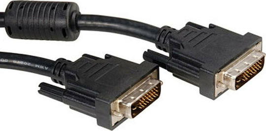 Roline 11.04.5595 10m DVI-D male to DVI-D male Cable Black (11.04.5595)