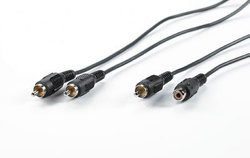 Roline 11.99.4330 RCA male - RCA female 10m