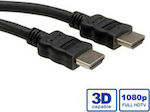 Roline HDMI 1.4 Cable HDMI male - HDMI male 2m Μαύρο