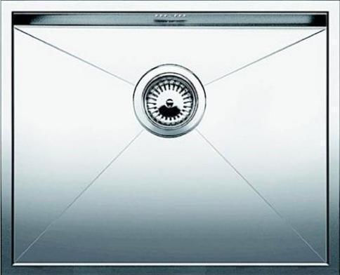 Blanco Zerox 550-U 517247 521591 Поддръжка Мивка Inox Сатен Ш59xД44см Сребрист