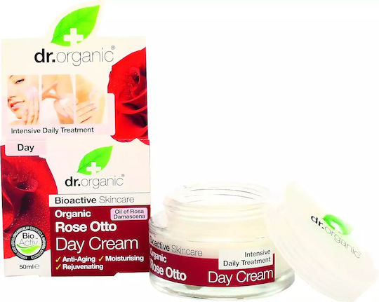 Dr.Organic Rose Otto Cream Face Day with Aloe Vera 50ml