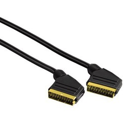 HAMA Καλώδιο Scart male - Scart male 1.5m Μαύρο 00011944