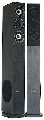 Fenton SHFT52B 100.323 Pair of Hi-Fi Speakers Floor 3 No of Drivers W12xD25xH103.5cm. Black