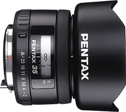 Pentax Full Frame Φωτογραφικός Φακός SMC FA 35mm F2 AL Wide Angle για Pentax K Mount Black