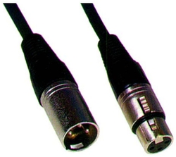 X-treme CR-675/1.5m Kabel XLR-Stecker - XLR-Buchse Schwarz 1.5m (CR-675/1.5m)