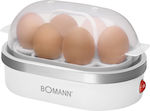 Bomann EK 5022 Βραστήρας Αυγών 6 Θέσεων 400W Ασημί
