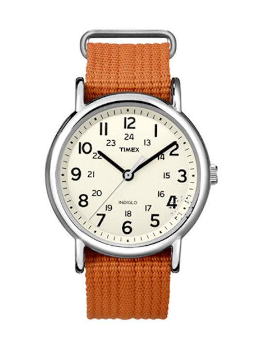Timex Uhr Batterie mit Orange