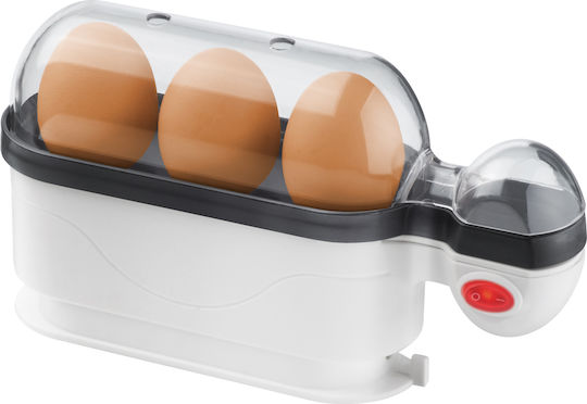 Steba EK 4 Egg Cooker with 3 Eggs Capacity 350W White