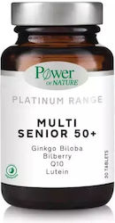 Power Of Nature Platinum Range Multi Senior 50+ Πολυβιταμίνη 30 ταμπλέτες
