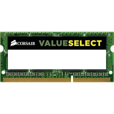 Corsair Value Select 4GB DDR3 RAM cu Viteză 1333 pentru Laptop