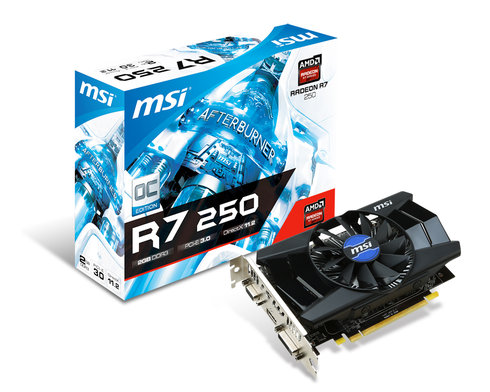 Msi Radeon R7 250 2gb Oc R7 250 2gd3 Oc Skroutzgr