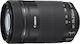 Canon Crop Camera Lens EF-S 55-250mm f/4-5.6 IS STM Telephoto / Tele Zoom for Canon EF-S Mount Black