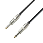 Adam Hall K3IPP0600 Kabel 6,3mm Stecker - 6,3mm Stecker 6m Schwarz (K3IPP0600)