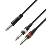 Adam Hall K3YVPP0300 Cable 2 x 6.3mm male - 6.3mm male 3m Multicolour (K3YVPP0300)