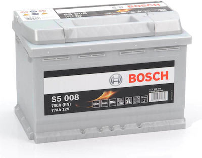 Bosch Μπαταρία Αυτοκινήτου S5008 με Χωρητικότητα 77Ah και CCA 780A