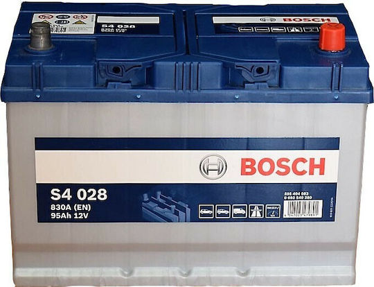 Bosch Baterie Auto S4028 cu Capacitate 95Ah și CCA 830A