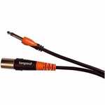 Bespeco SLSM100 XLR male to 6.3mm male 1m Cable (SLSM100)