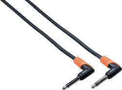 Bespeco Cable 6.3mm male - 6.3mm male 0.3m (SLPP030)
