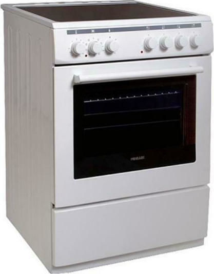 Finlux FLCM 6000A Aragaz 65lt cu Plite Ceramice L60cm. White