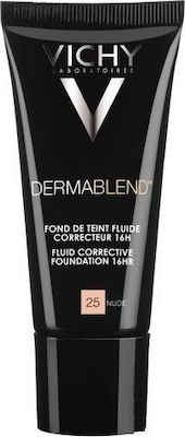 Vichy Dermablend Liquid Make Up SPF35 25 Nude 30ml