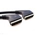 Prolink Καλώδιο Scart male - Scart male 1.5m Μαύρο HMC237-0150