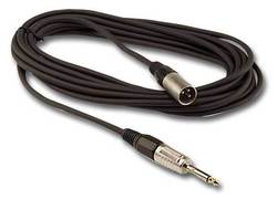 Audiophony CM/XMJM-3 Kabel XLR-Stecker - 6,3mm Stecker Schwarz 3m