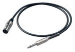 Proel BULK220LU3 XLR male to 6.3mm male 3m Cable (BULK220LU3)