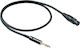 Proel Assembled Balanced Cable XLR female - 6.3mm male 1m (CHL210LU1)