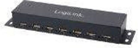 LogiLink Hub 7 Θυρών USB 2.0 με σύνδεση USB-A