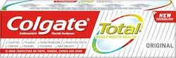 Colgate Total Original Zahnpasta für Empfindliche Zähne , Ulitis , Plakette & Hohlräume 75ml