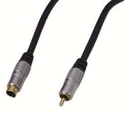 TrustWire S-Video male to Composite male 3m Cable (12129)