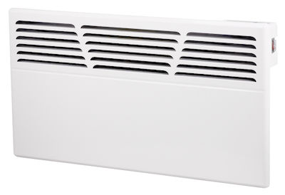 ΕΒΥΚ NDFL-1800 Convector Heater Wall 1800W with Electronic Thermostat 75x40cm White