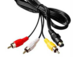 Video Cable S-Video male - 3x RCA male 1.5m