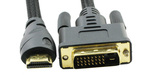 3m DVI-D male to HDMI male Cable Black ()