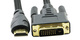 3m DVI-D male to HDMI male Cable Black ()