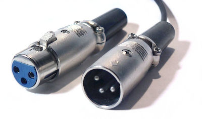 XLR male to XLR female 1.5m Cable