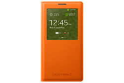 Samsung Книга Изкуствена кожа Оранжев (Galaxy N...