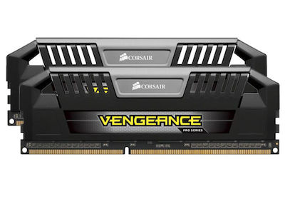 Corsair 8GB DDR3 RAM mit 2 Modulen (2x4GB) und Geschwindigkeit 2400 für Schreibtisch