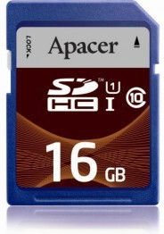 Apacer SDHC 16GB Klasse 10 U1