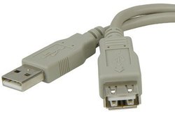 TrustWire 16201 USB 2.0 USB-A male σε USB-A female 5m