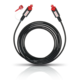 Oehlbach Optical Audio Cable TOS male - TOS male Μαύρο 1m (6003)