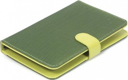 Omega Indiana Flip Cover Δερματίνης με Πληκτρολόγιο Πράσινο (Universal 7")