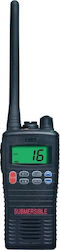 Entel HT644 Funkgerät VHF Marine 5W mit Monochromdisplay Set mit 1Stück