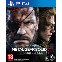 Metal Gear Solid V Ground Zeroes PS4 Game