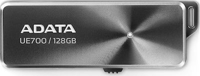 Adata DashDrive Elite UE700 128GB USB 3.0 Stick Ασημί