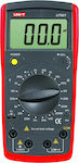 Uni-T UT-601 Digitales Multimeter mit Kapazitätsmesser mit Summer mit AC Messung