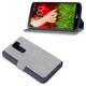 Covert Low Profile PU Leather Wallet Grey (G2)