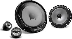 Kenwood Set Boxe Auto KFC-E170P Difuzoare auto 6.75" cu 300W RMS (2 căi)